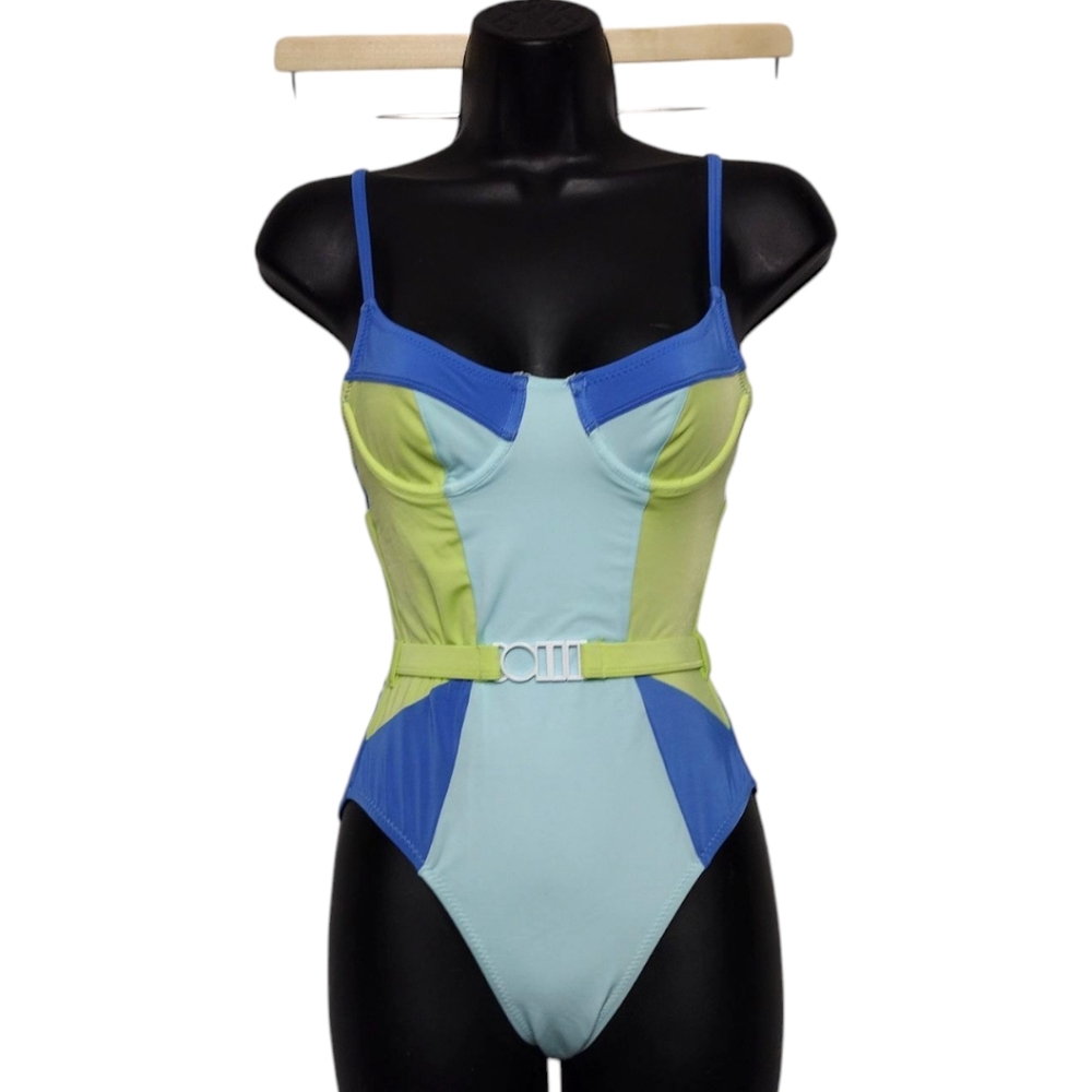 Solid and Striped The Spencer Colorblock One Piece Swimsuit